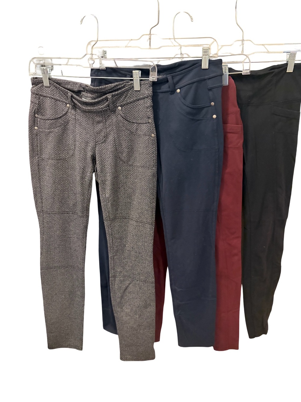 Athleta Skinny Ponte Pants - Gray, Navy, Burgundy, Black